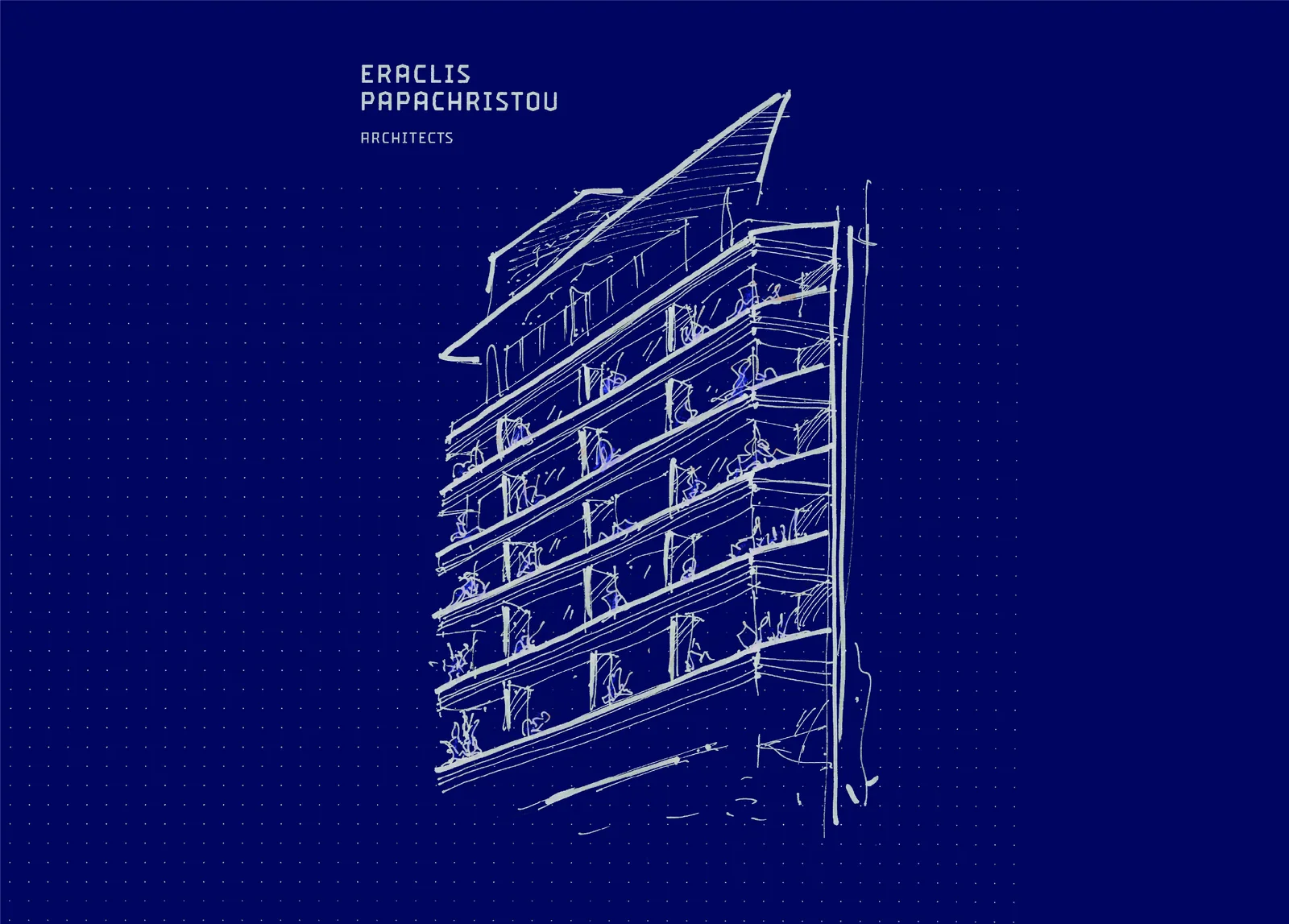 Lumina Mare · The architect's study · Architectural sketch · Eraclis Papachristou Architects